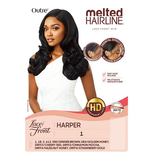 Outre Melted Hairline Synthetic Lace Front Wig - Harper
