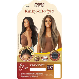 Outre Melted Hairline Synthetic Lace Front Wig - KinkySoft 1