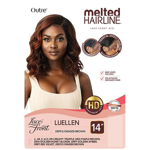 Outre Melted Hairline Synthetic Lace Front Wig - Luellen