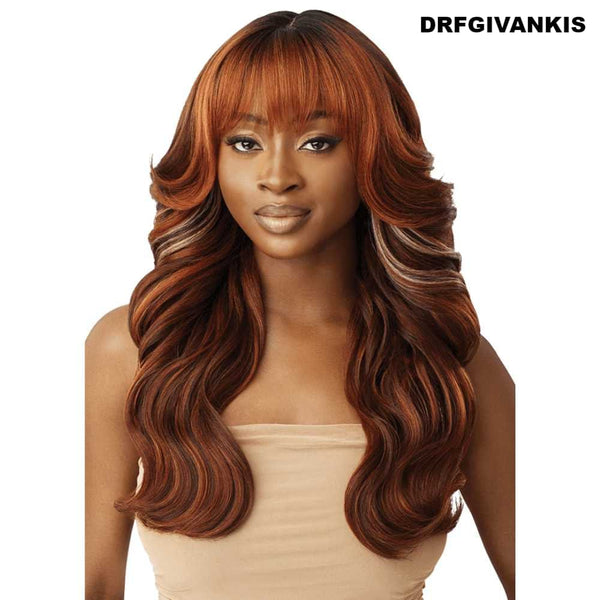 Outre Melted Hairline Synthetic Lace Front Wig Mandisa