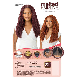 Outre Melted Hairline Synthetic Lace Front Wig - MH 130