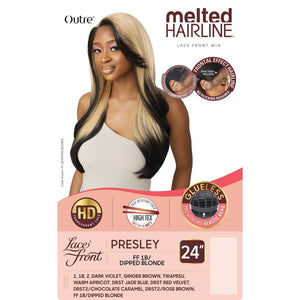 Outre Melted Hairline Synthetic Lace Front Wig - Presley