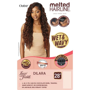 Outre Melted Hairline Wet & Wavy HD Lace Front Wig - Dilara