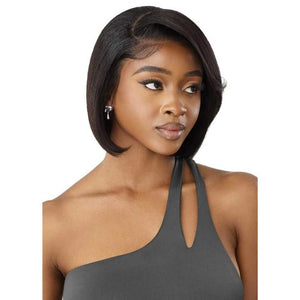 Outre MyTresses Black Label 13X4 Lace Frontal Wig: HH-VIRGIN STRAIGHT BOB 10"