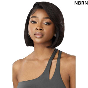 Outre MyTresses Black Label 13X4 Lace Frontal Wig: HH-VIRGIN STRAIGHT BOB 10"