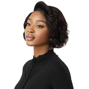 Outre MyTresses Black Label 13X4 Lace Frontal Wig: HH-VIRGIN WAVY BOB 10"