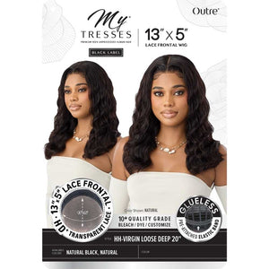 Outre MyTresses Black Label Human Hair Lace Front Wig - HH-Virgin Loose Deep 20"