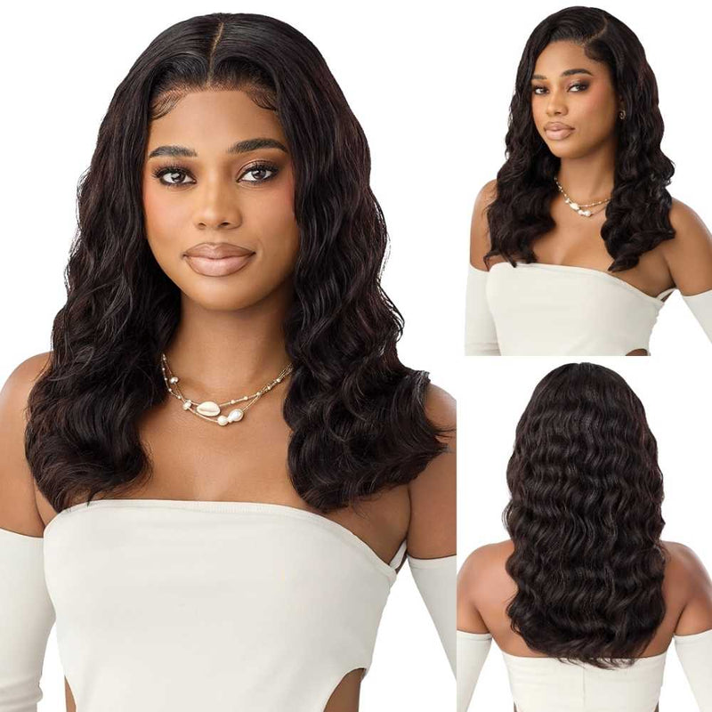 Outre MyTresses Black Label Human Hair Lace Front Wig - HH-Virgin Loose Deep 20"