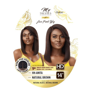 Outre MyTresses Gold Label Human Hair HD Lace Front Wig - HH-Amita