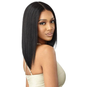 Outre MyTresses Gold Label Human Hair HD Lace Front Wig - HH-Natural Straight 16"