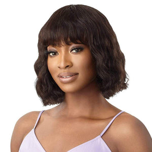 Outre MyTresses Purple Label Human Hair Full Wig - Asami