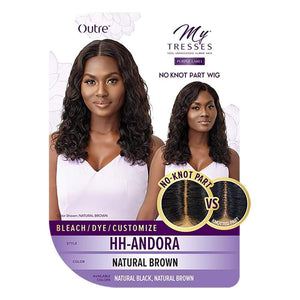 Outre MyTresses Purple Label Human Hair No Knot Part Wig - Andora