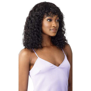 Outre MyTresses Wet & Wavy Human Hair Wig - Natural Deep 18"