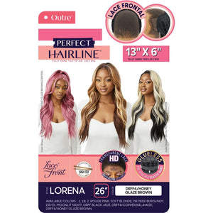 Outre Perfect Hairline 13X6 Synthetic Lace Frontal Wig - Lorena