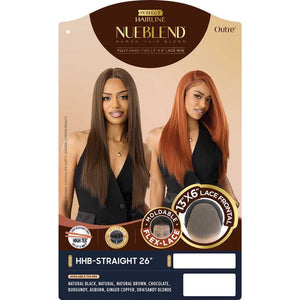 Outre Perfect Hairline NueBlend Synthetic Lace Wig - HHB Straight 26"
