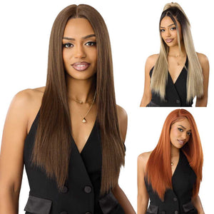 Outre Perfect Hairline NueBlend Synthetic Lace Wig - HHB Straight 26"