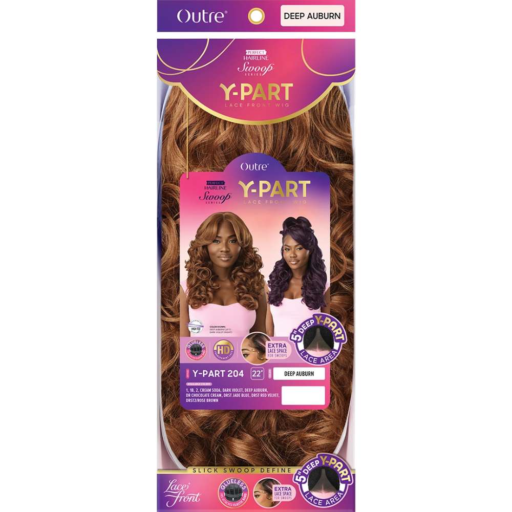 Outre Perfect Hairline Swoop Series Lace Front Wig - Y-Part 204