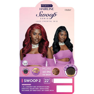 Outre Perfect Hairline Swoop Series 13x4 Lace Frontal Wig - Swoop 2