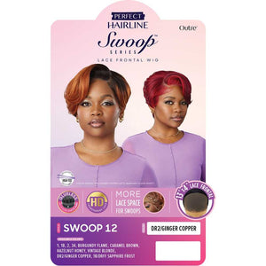 Outre Perfect Hairline Synthetic Lace Front Wig - Swoop 12