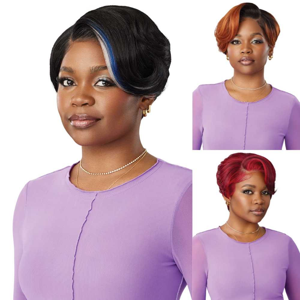 Outre Perfect Hairline Synthetic Lace Front Wig - Swoop 12
