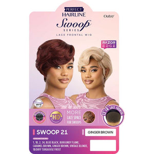 Outre Perfect Hairline Synthetic Lace Front Wig - Swoop 21