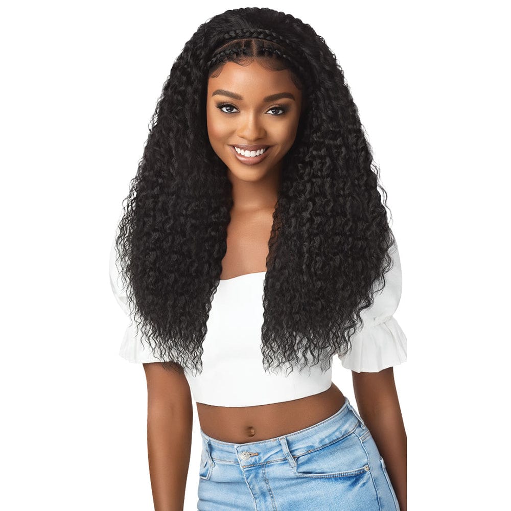 Outre Pre-Styled 13x2 Lace Frontal Wig - Halo Stitch Braid 26"