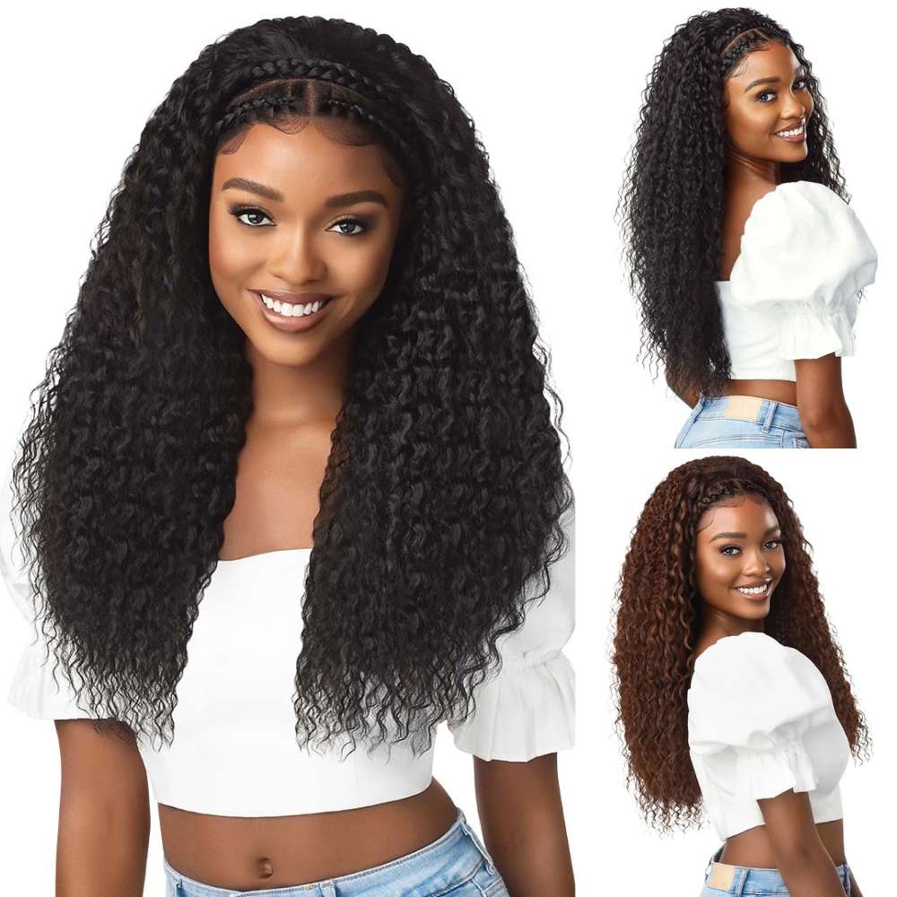 Outre Pre-Styled 13x2 Lace Frontal Wig - Halo Stitch Braid 26"