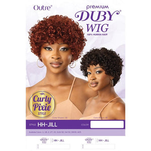 Outre Premium Duby Human Hair Curly Pixie Wig - Jill
