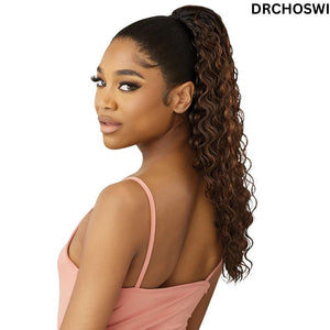 Outre Pretty Quick Synthetic Drawstring Ponytail - Kina