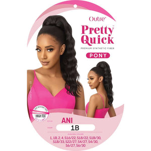 Outre Pretty Quick Synthetic Ponytail - Ani