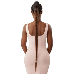Outre Pretty Quick Wrap Ponytail - Natural Braided Fishtail 42"