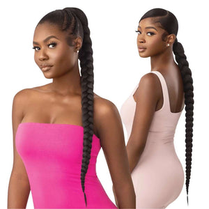 Outre Pretty Quick Wrap Ponytail - Natural Braided Ponytail 32"