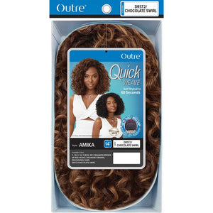 Outre Quick Weave Synthetic Half Wig - Amika