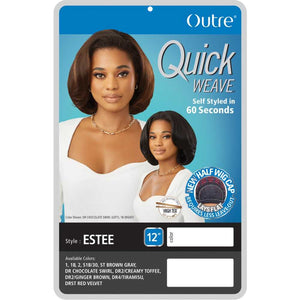 Outre Quick Weave Synthetic Half Wig - Estee