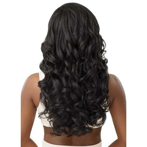 Outre Quick Weave Synthetic Half Wig - Kemi