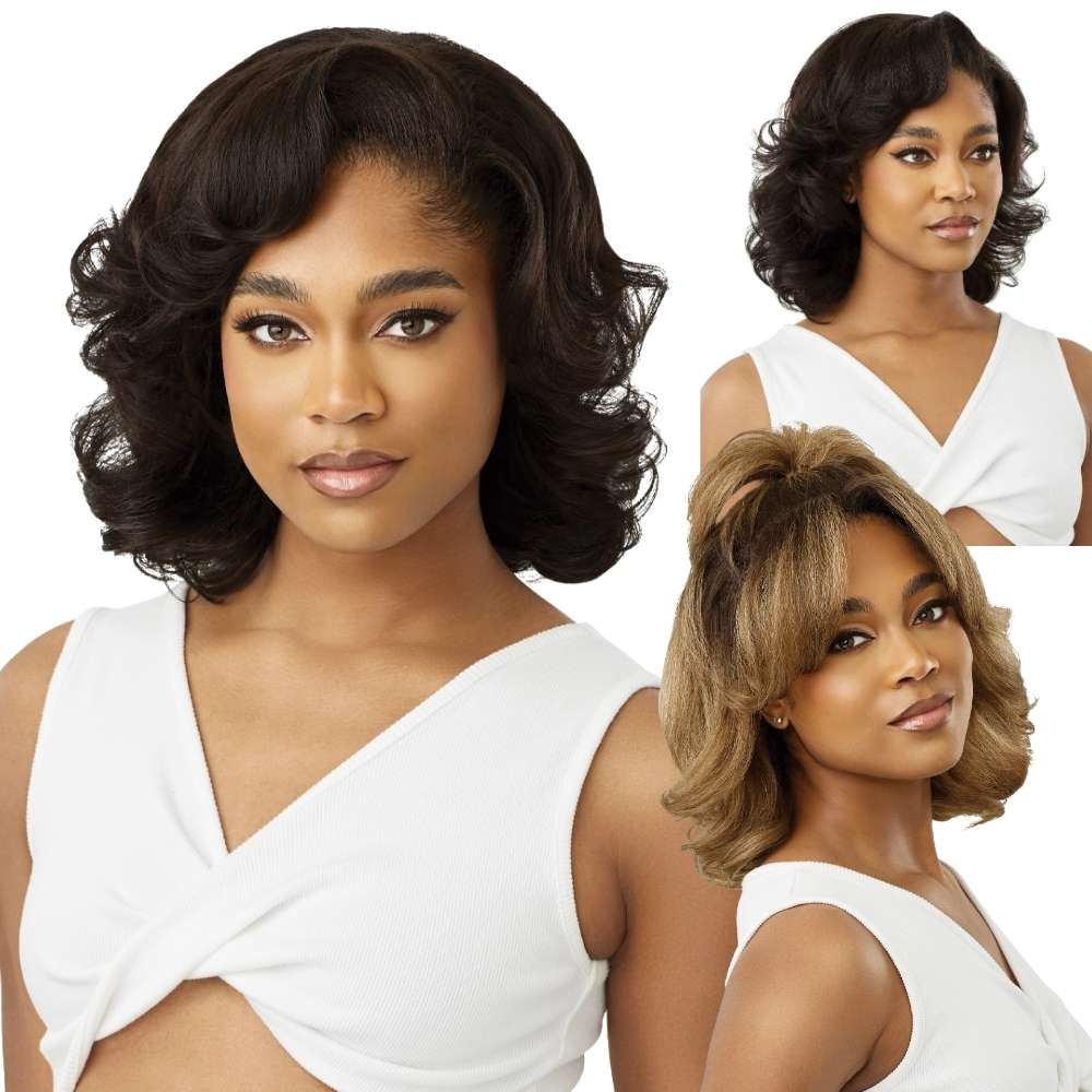 Outre Quick Weave Synthetic Half Wig - Miriam