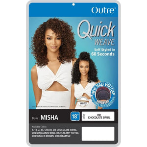 Outre Quick Weave Synthetic Half Wig - Misha
