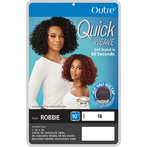 Outre Quick Weave Synthetic Half Wig - Robbie