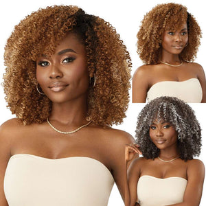 Outre Quick Weave Synthetic Half Wig - Sable