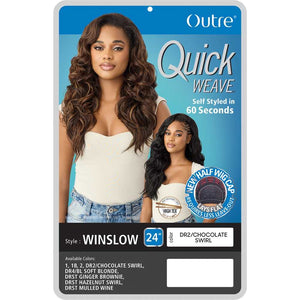 Outre Quick Weave Synthetic Half Wigs - Winslow