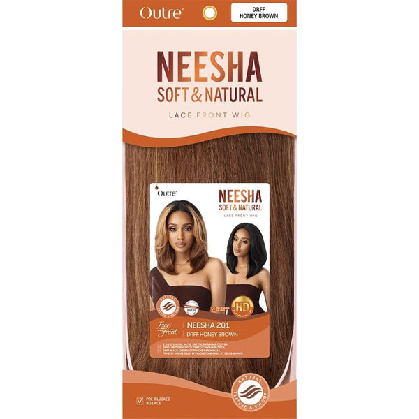 Outre Soft Natural Synthetic Lace Front Wig Neesha 201
