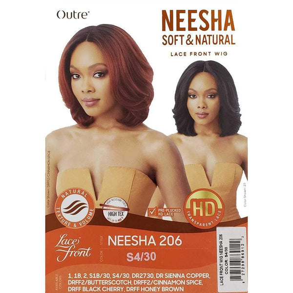 Outre Soft Natural Synthetic Lace Front Wig Neesha 206