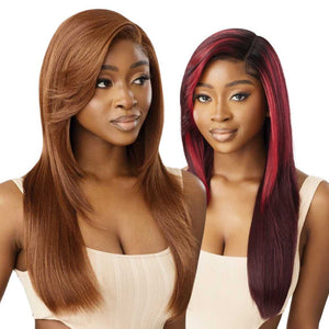 Outre Synthetic Basic HD Lace Front Wig - Aleida