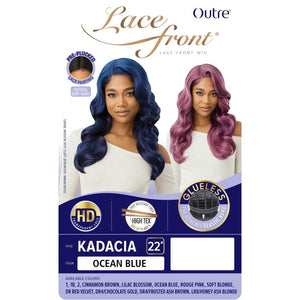 Outre Synthetic Basic HD Lace Front Wig - Kadacia