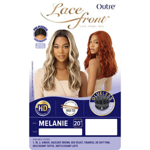 Outre Synthetic Basic HD Lace Front Wig - MELANIE