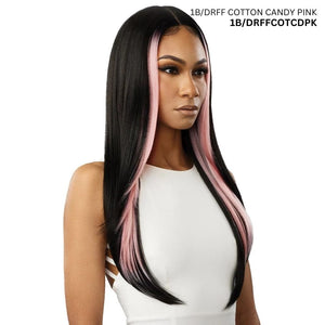 Outre Synthetic Color Bomb Lace Front Wig - Chandice