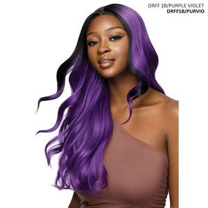 Outre Synthetic Color Bomb Lace Front Wig - Honor
