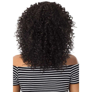 Outre Synthetic Drawstring Ponytail - 3B Bouncy Curls 18"