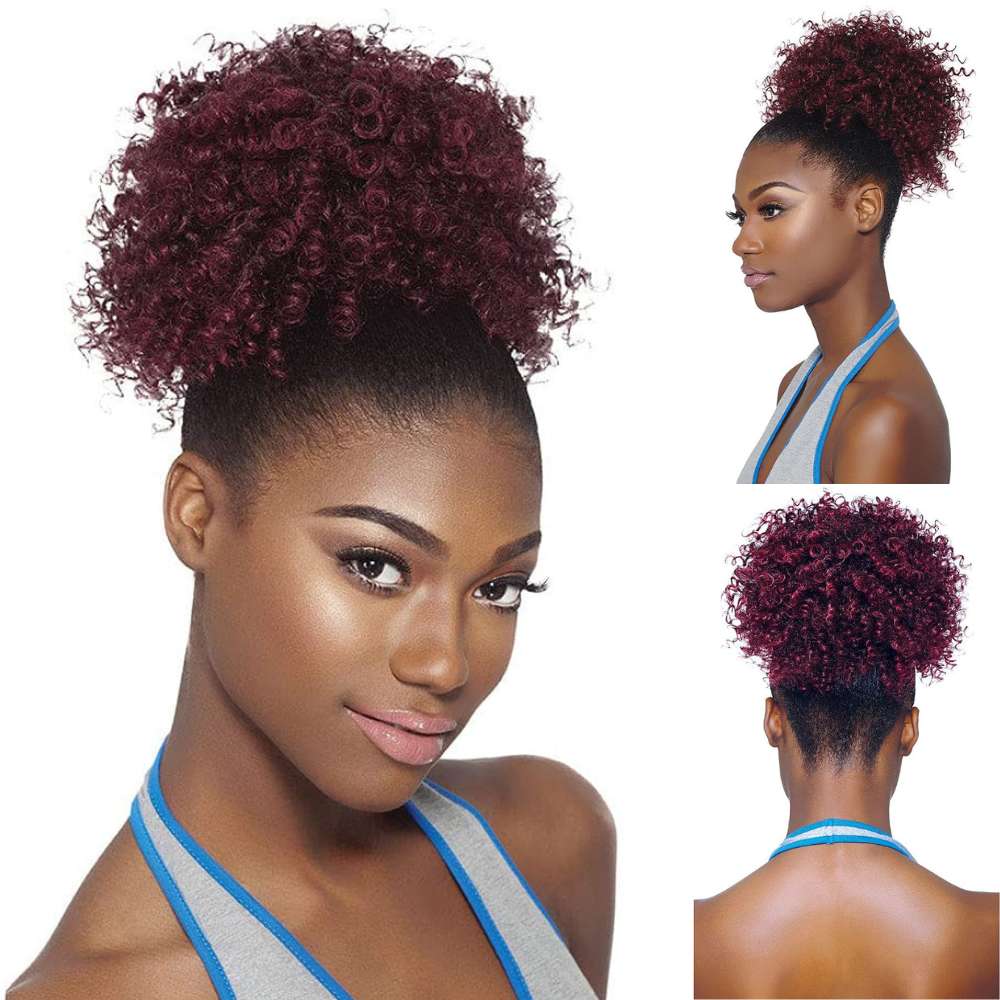 Outre Synthetic Drawstring Ponytail - 3C Whirly