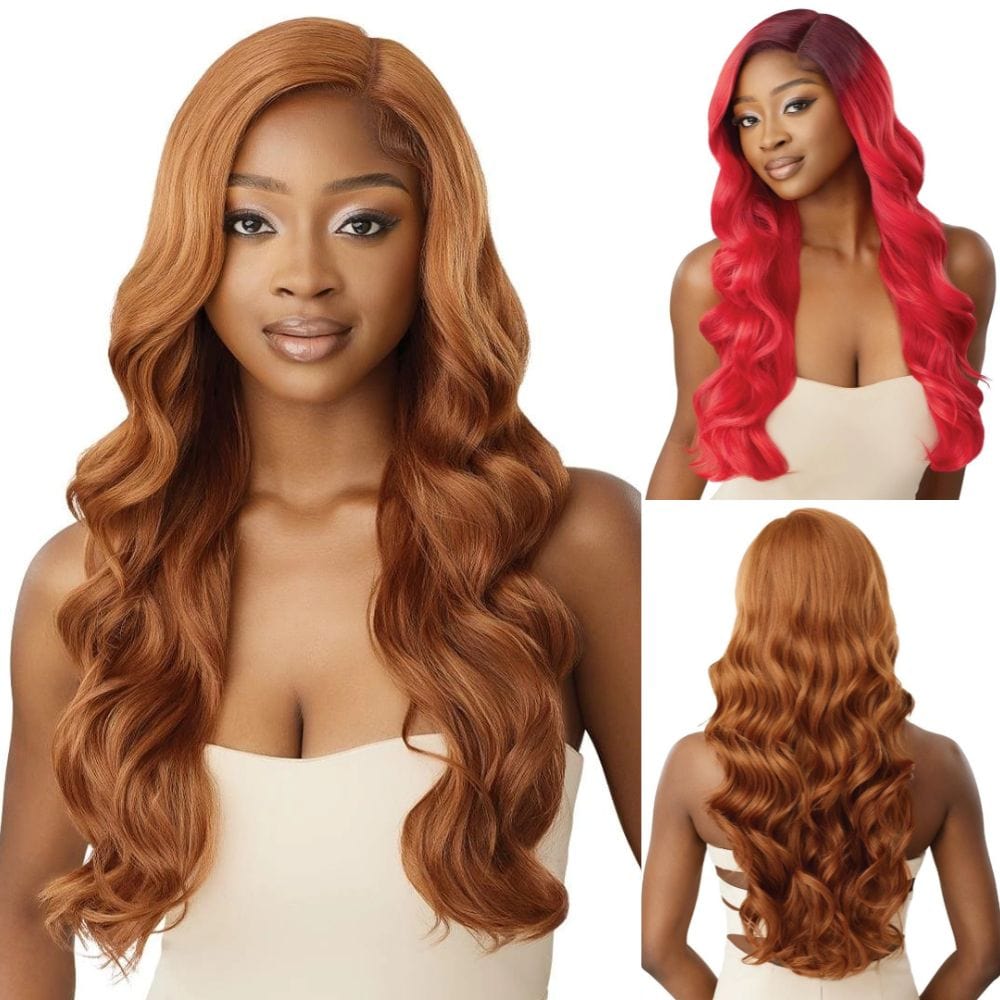 Outre Synthetic Gluless Lace Front Wig - Rosanna